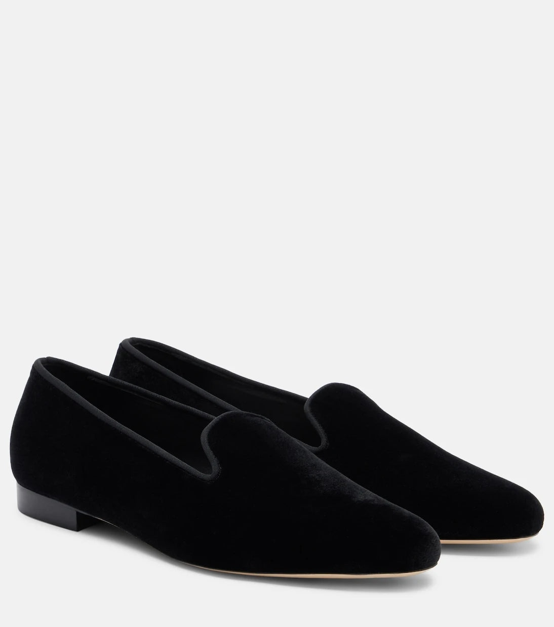 Toteme - Velvet loafers