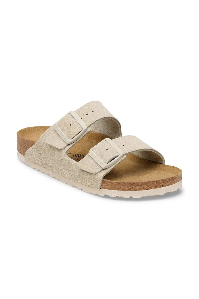 Birkenstock чехли дамски от велур Arizona