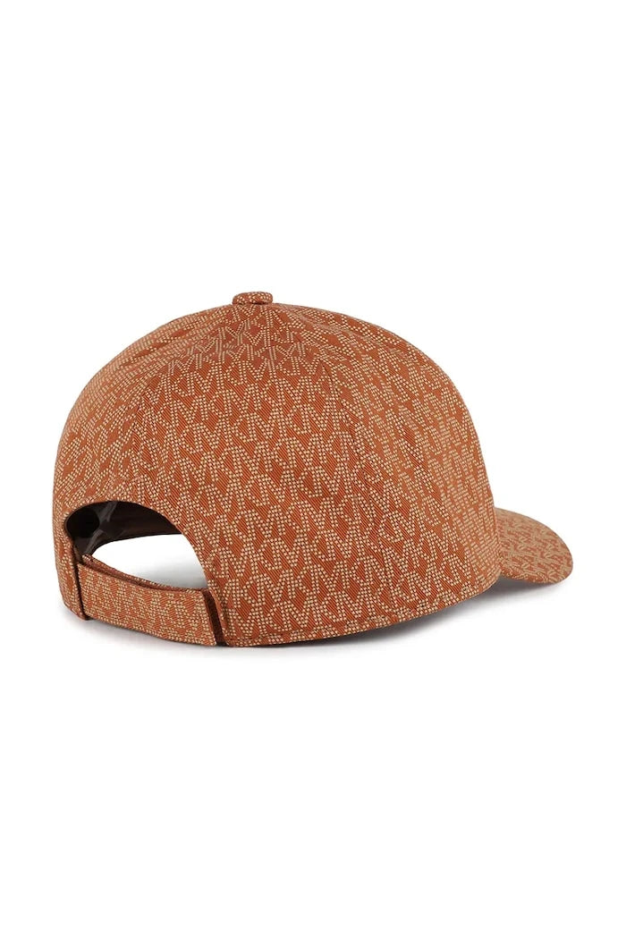 Детска памучна шапка с козирка Michael Kors