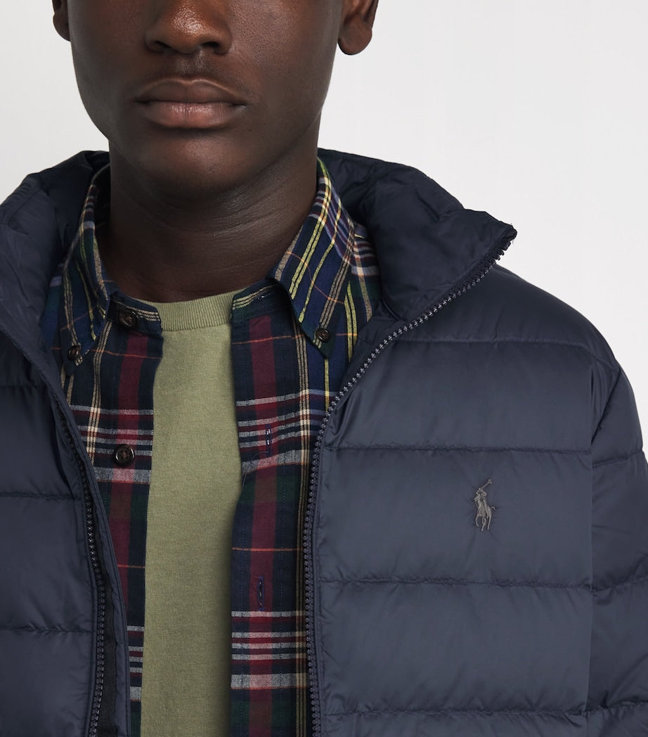 Navy Down Packable Colden Jacket