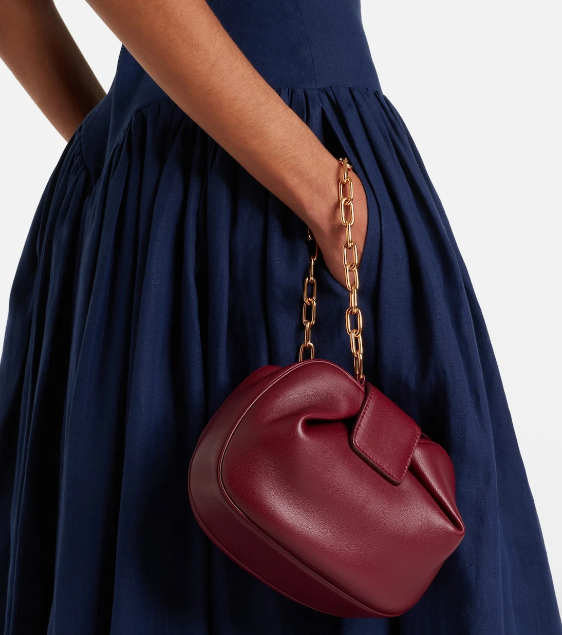 Gabriela Hearst - Soft Demi leather clutch