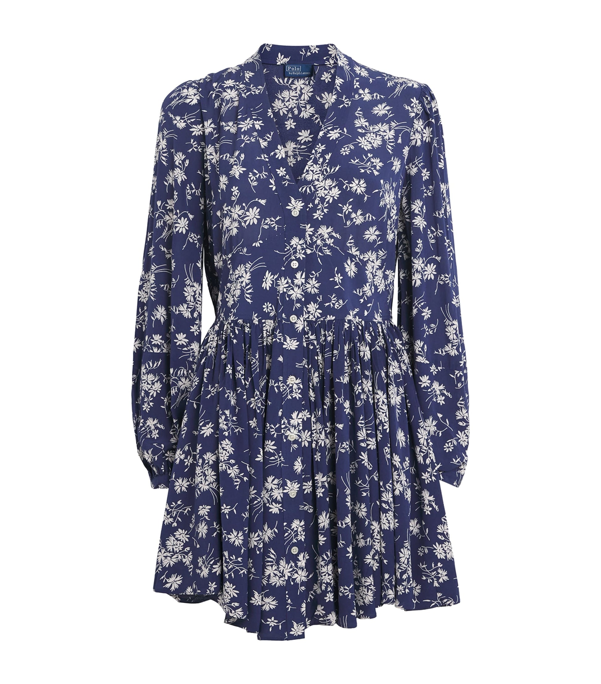 Polo Ralph Lauren Multi Floral A-Line Mini Dress