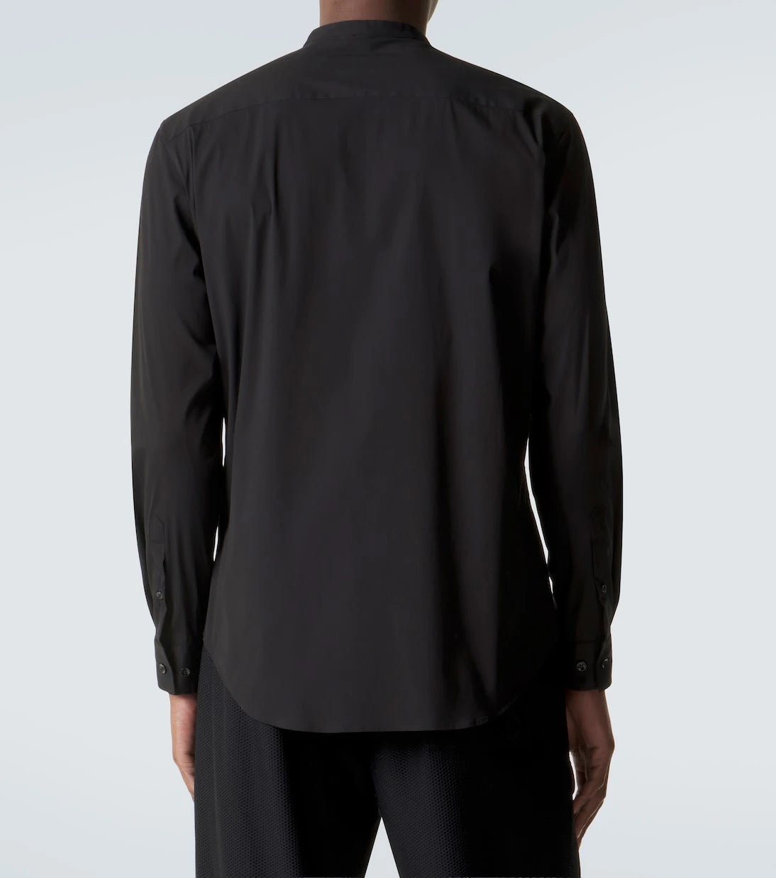 Giorgio Armani - Icon cotton-blend poplin shirt