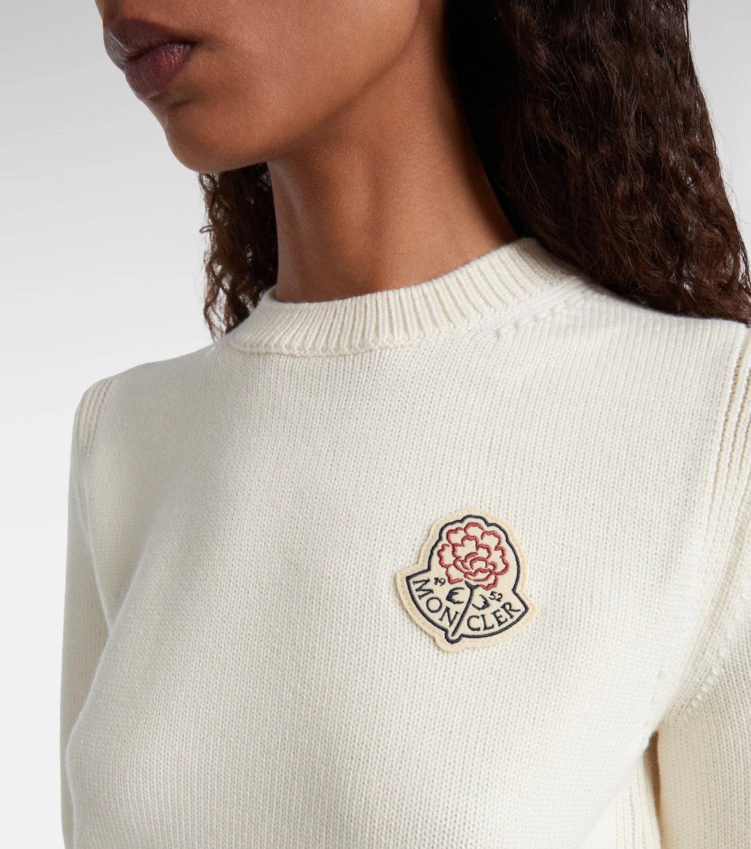 Moncler - Logo virgin wool sweater