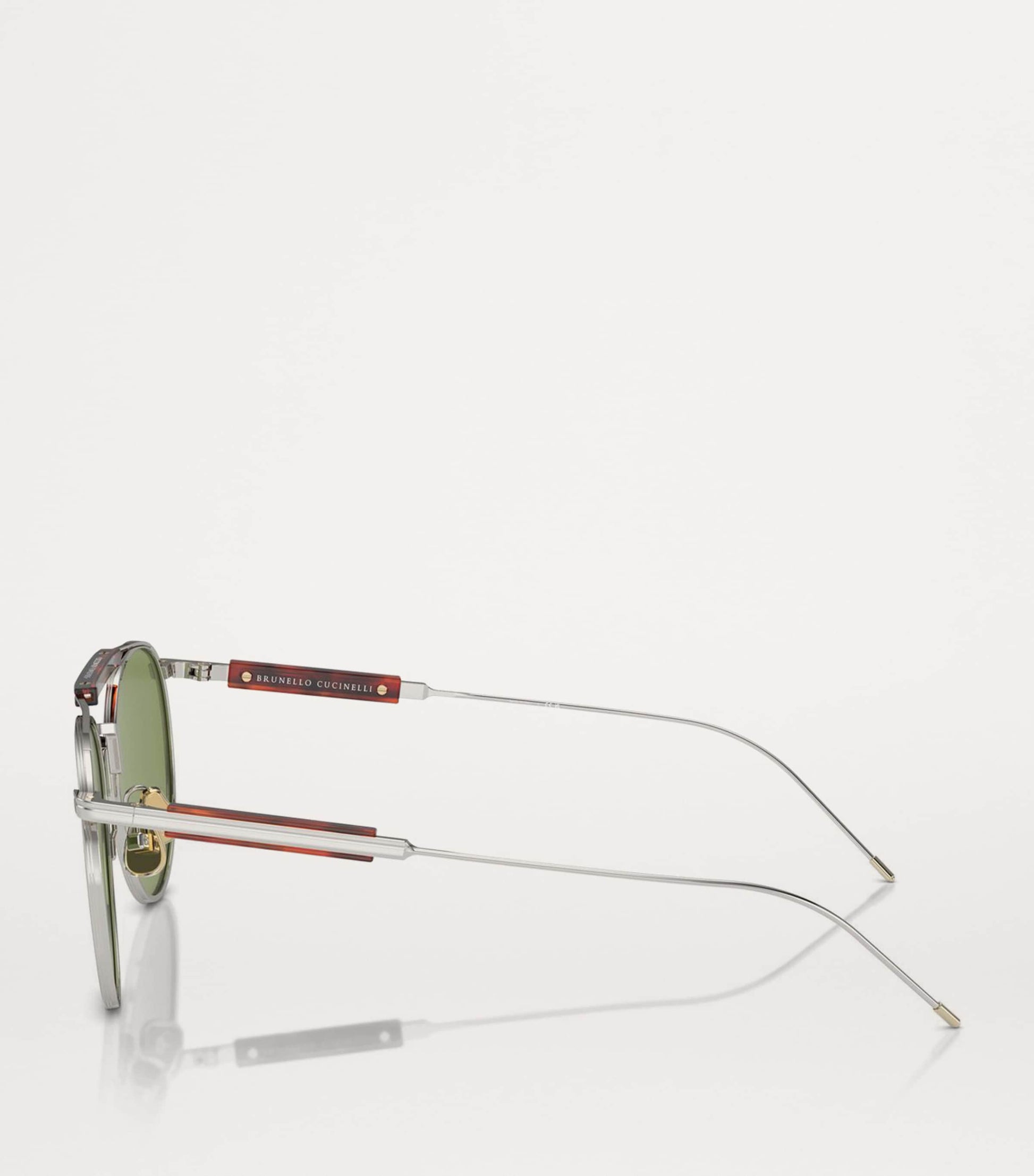 Brunello Cucinelli Silver Acetate BC2004ST Sunglasses