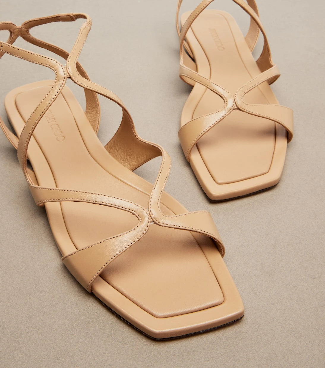 Jimmy Choo - Ayla leather sandals