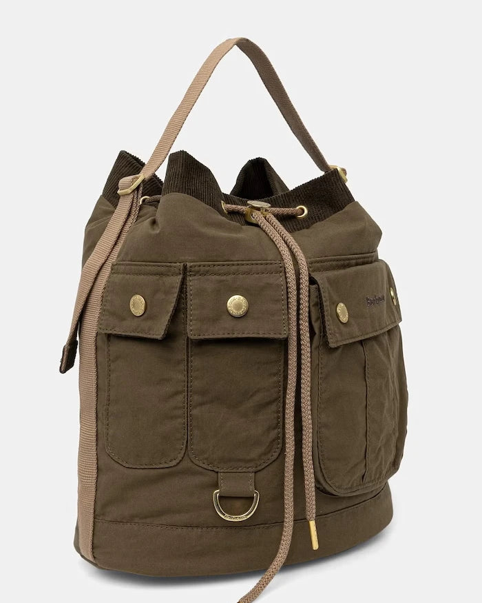 Barbour чанта дамска от памук Mia