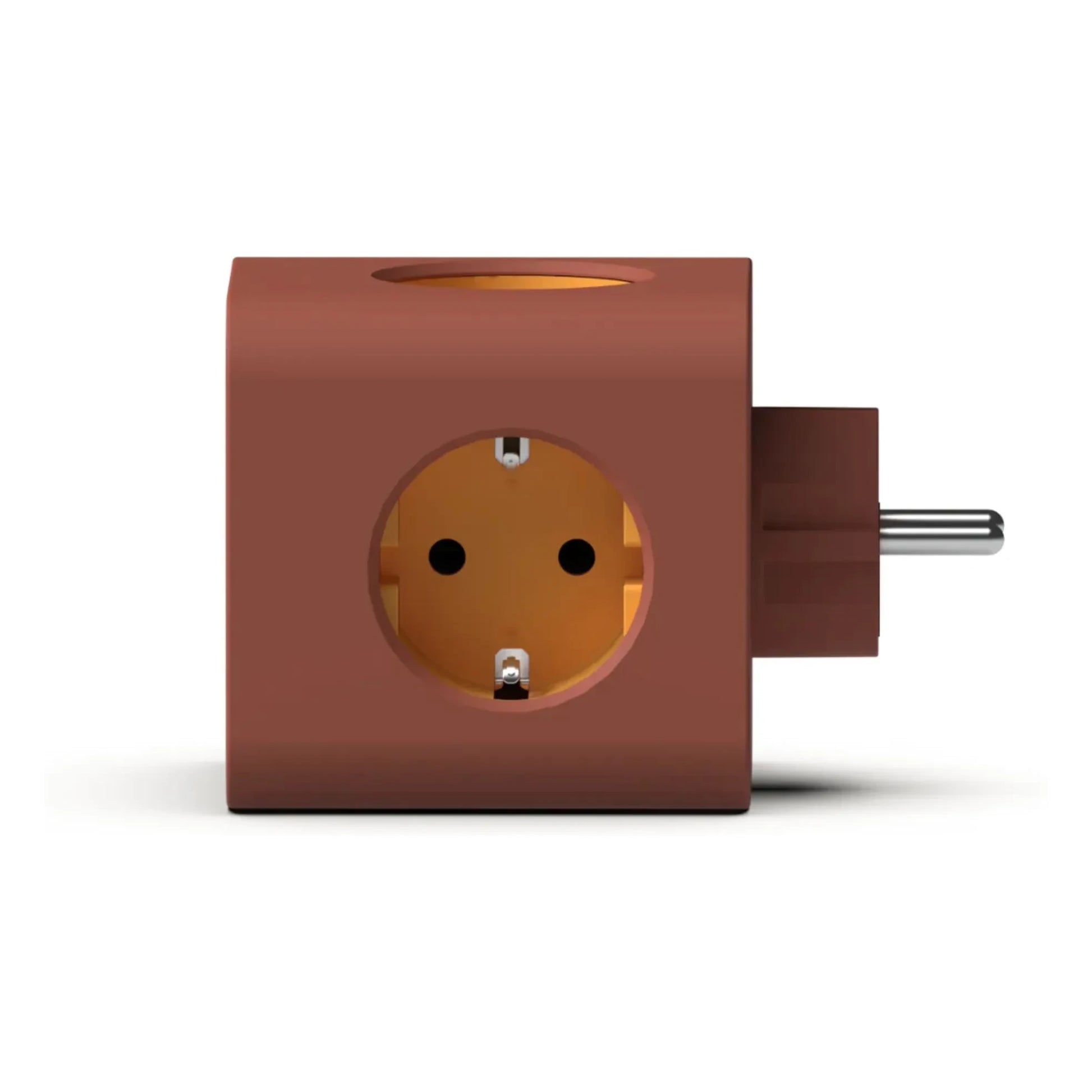 Kreafunk - Ampie compact power strip | Terracotta