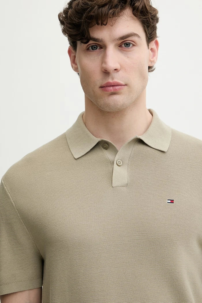 Tommy Hilfiger pamuklu erkek polo yaka tişört