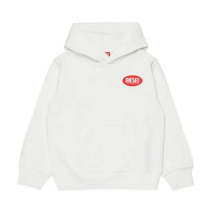 Diesel SPATCHOOD OVER SWEAT-SHIRT Çocuk Pamuklu Sweatshirt