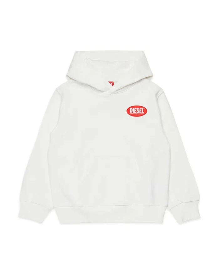 Diesel SPATCHOOD OVER SWEAT-SHIRT Çocuk Pamuklu Sweatshirt