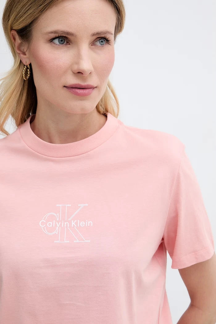 Calvin Klein Jeans kadın pamuklu tişört