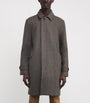 Multi Wool-Blend Herringbone Brunetti Overcoat
