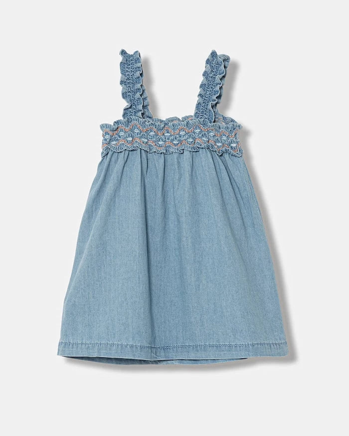 United Colors of Benetton denim elbise