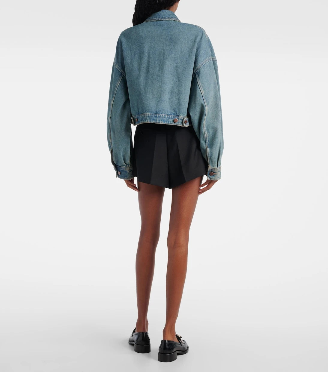 Prada - Cropped denim jacket