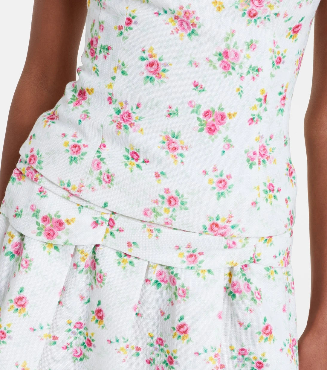 Shushu/Tong - Bow-detail floral top