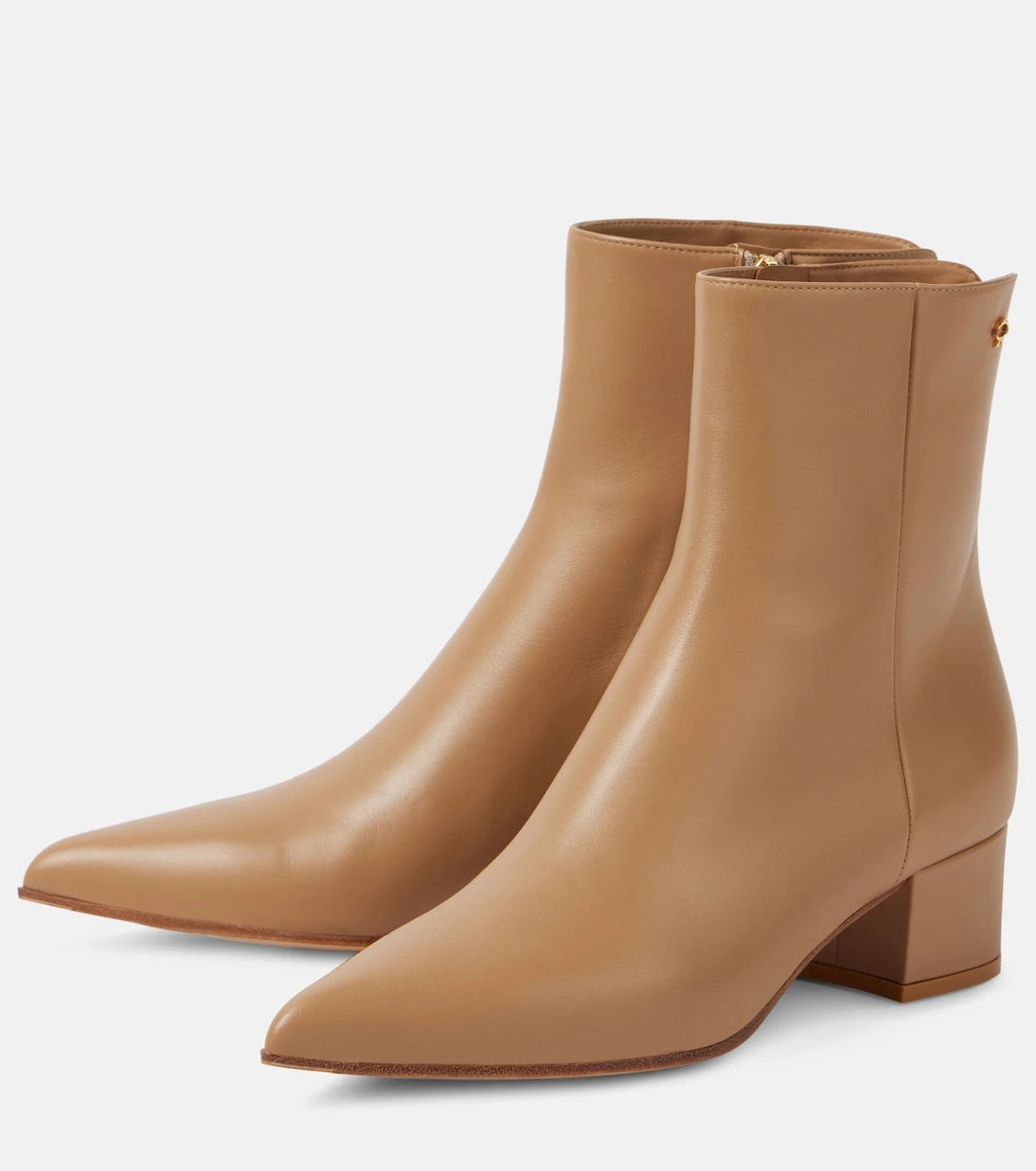 Gianvito Rossi - Lyell 45 leather ankle boots