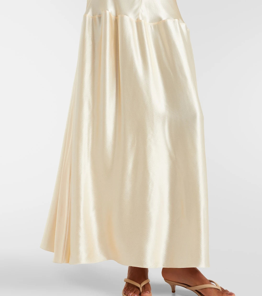 Fforme - Clodia satin maxi dress