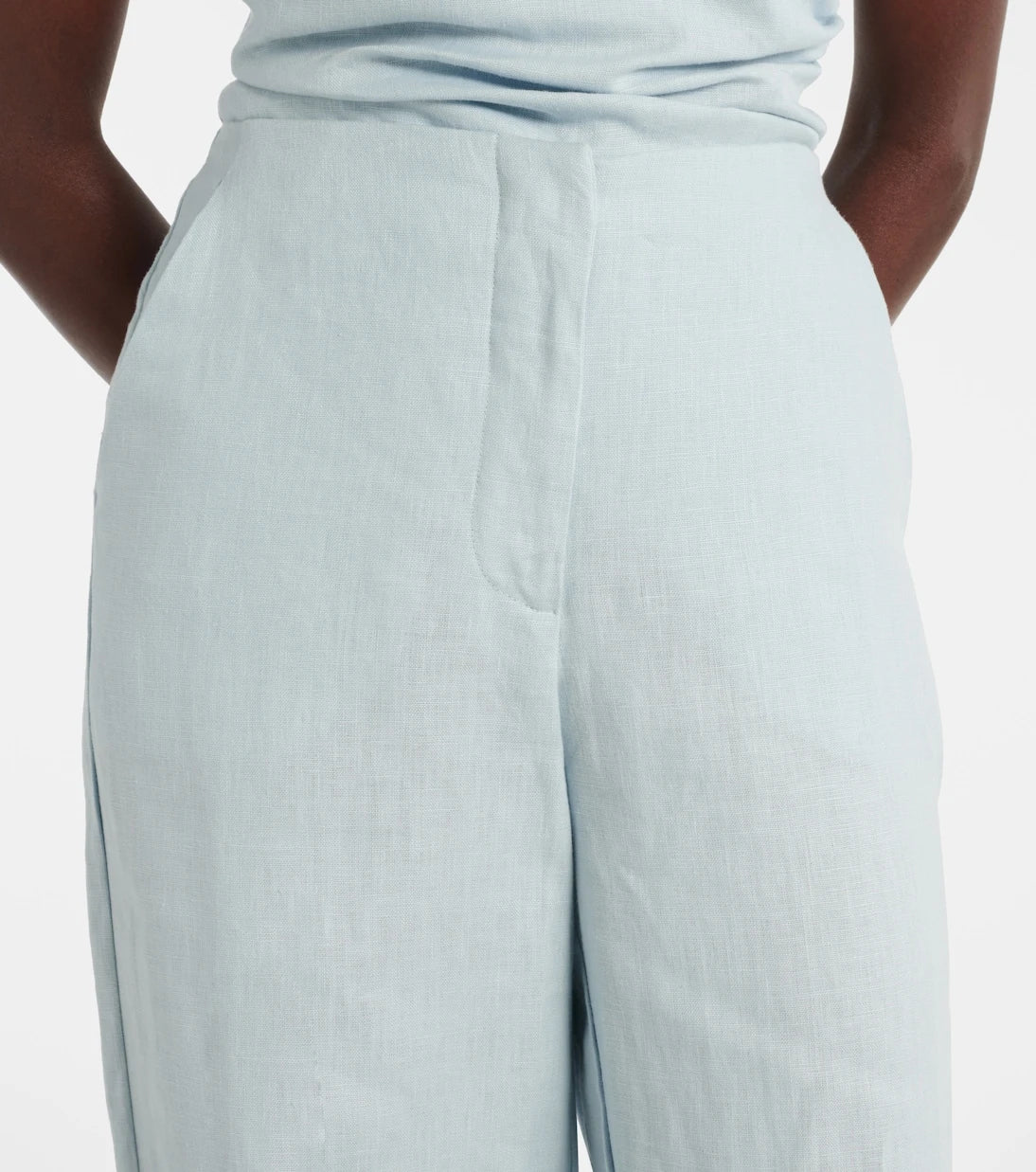 Faithfull - Lulea high-rise linen wide-leg pants