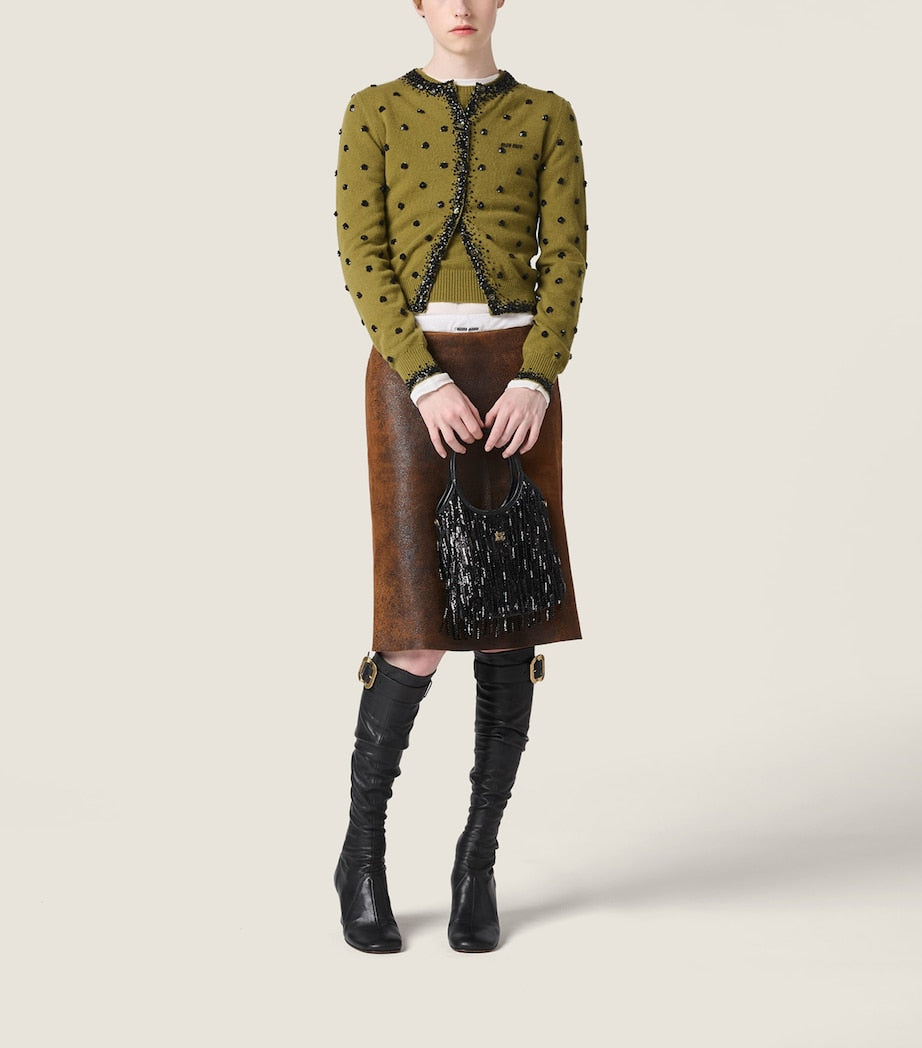 Embellished Ivy Shoulder Bag