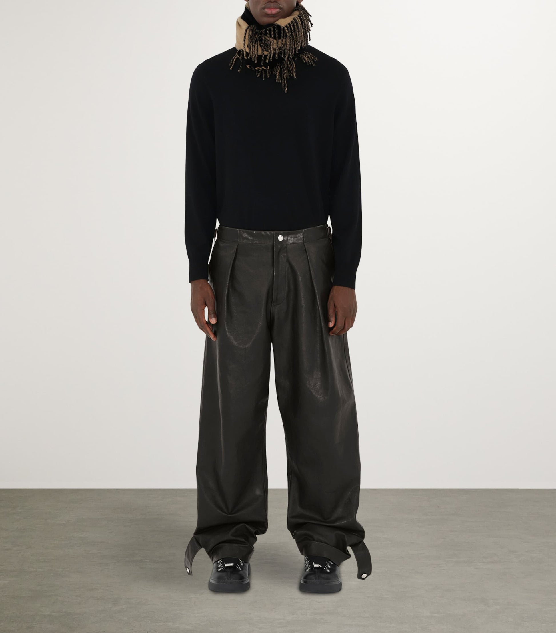 Burberry Cashmere Reversible EKD Scarf