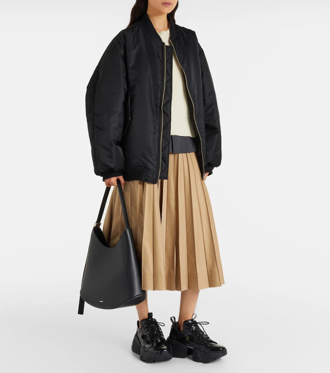 Noir Kei Ninomiya - x Reebok platform sneakers