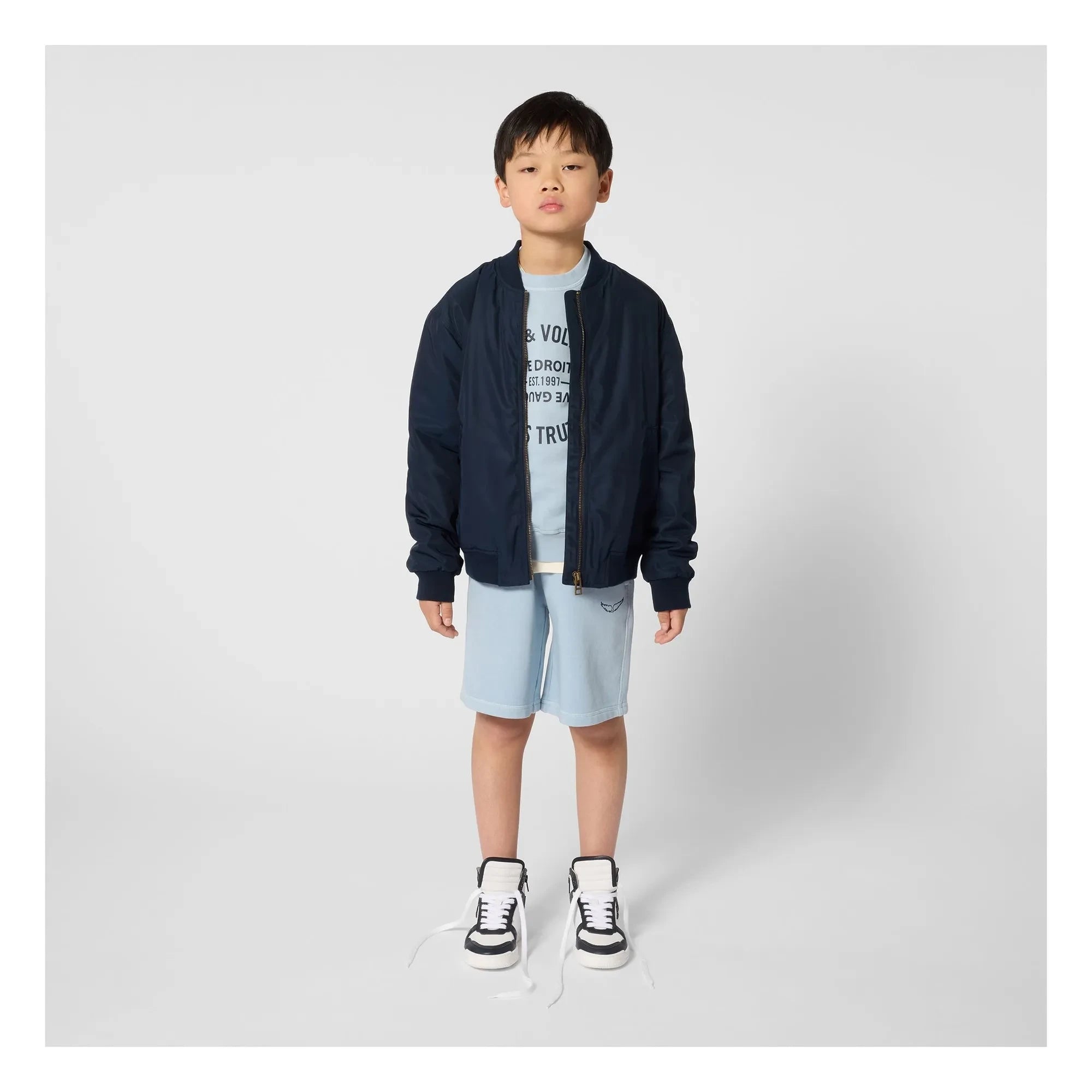 Zadig & Voltaire - Sweat Logo Art Is Truth | Pale blue