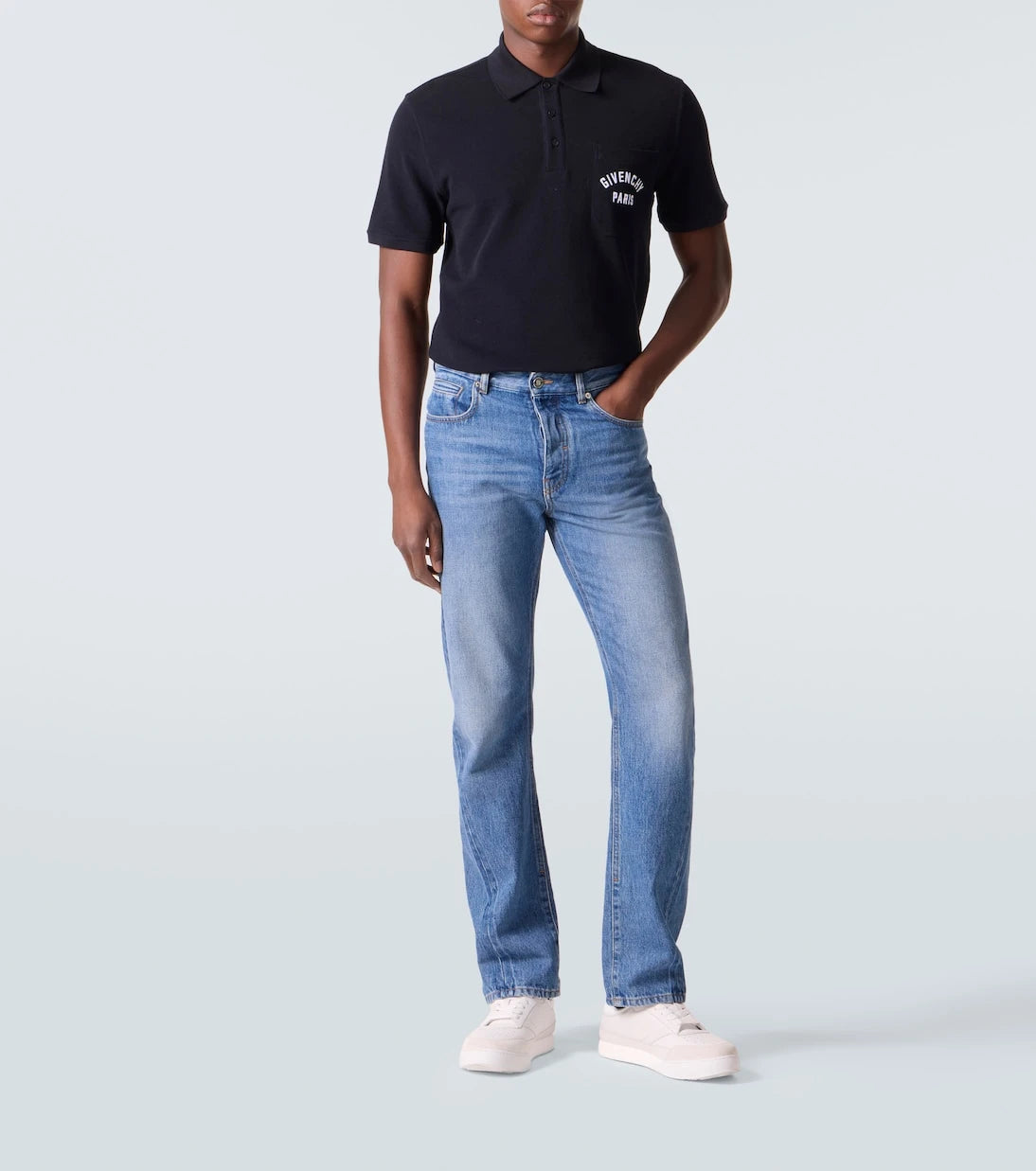 Givenchy - Givenchy Paris cotton piqué polo shirt
