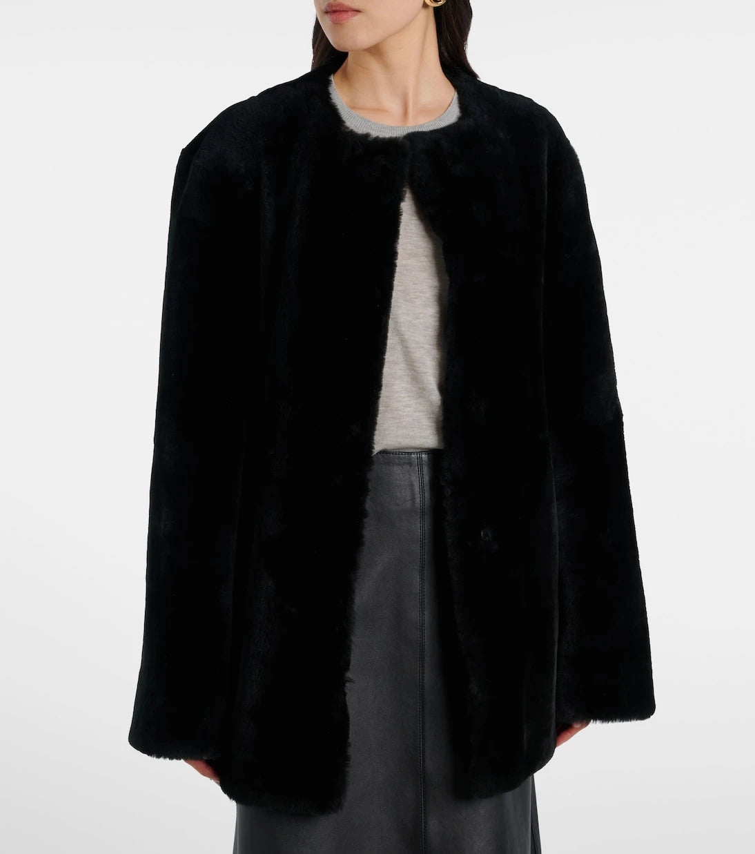 Toteme - Shearling jacket