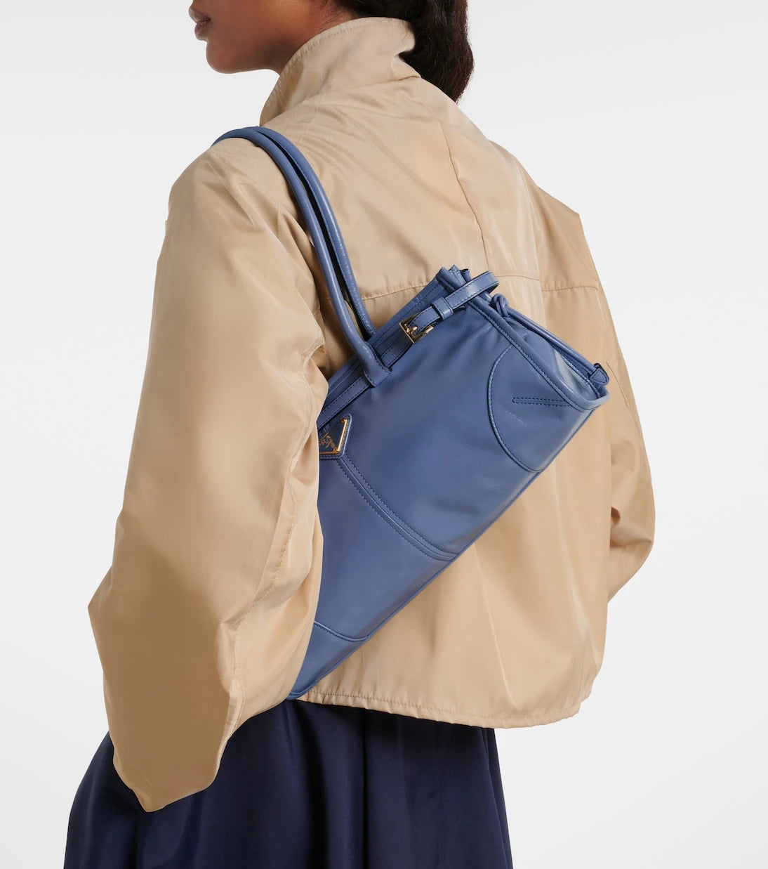 Prada - Prada Bonnie Medium leather shoulder bag