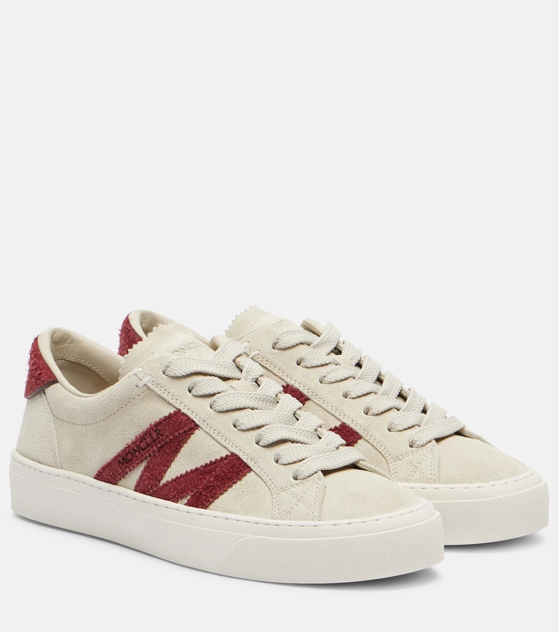 Moncler - Monaco2 suede sneakers