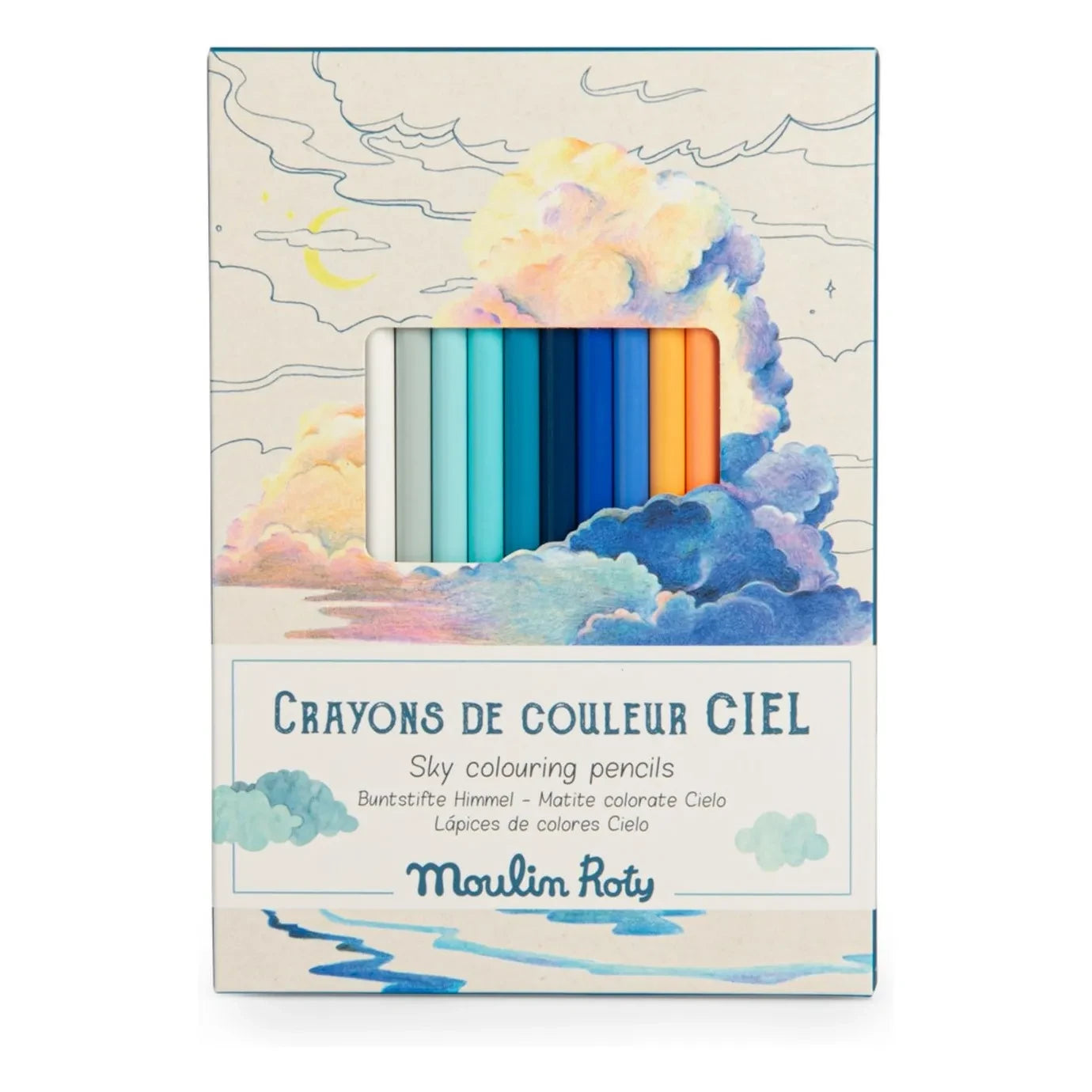 Moulin Roty - Crayons de couleur - The Explorer - Le jardin du Moulin