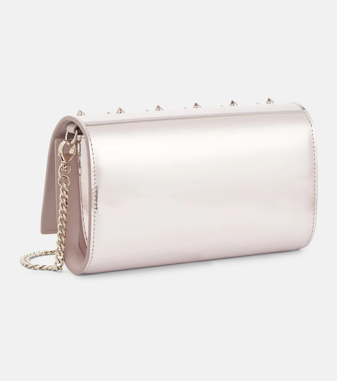 Christian Louboutin - Paloma embellished leather clutch