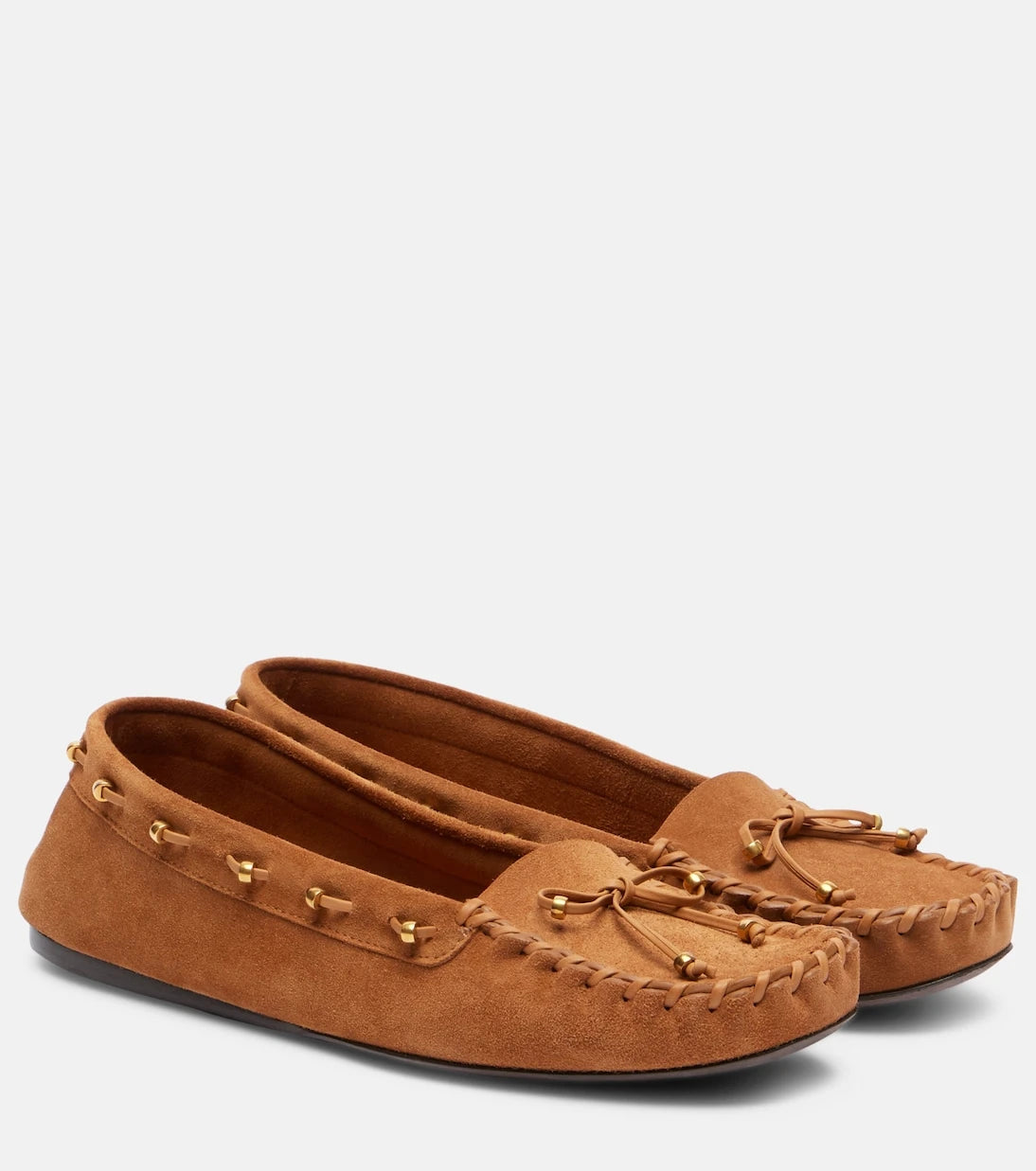 Khaite - Milly suede moccasins