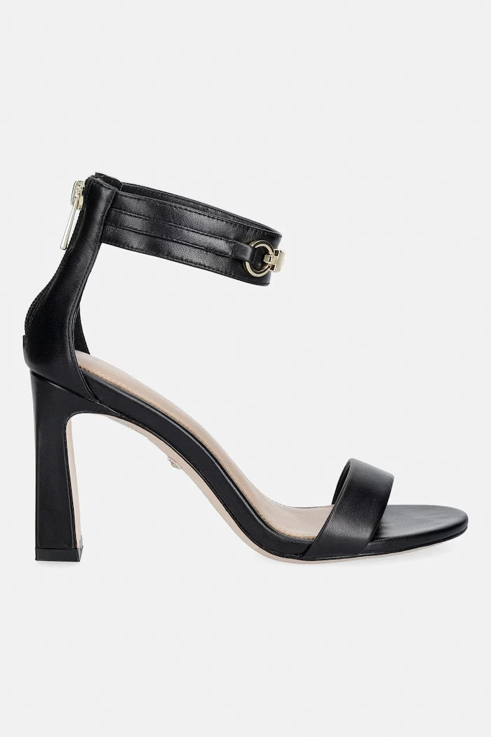 Marciano by Guess deri kalın topuklu sandalet