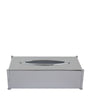 Cylinder Chrome Tissue Box