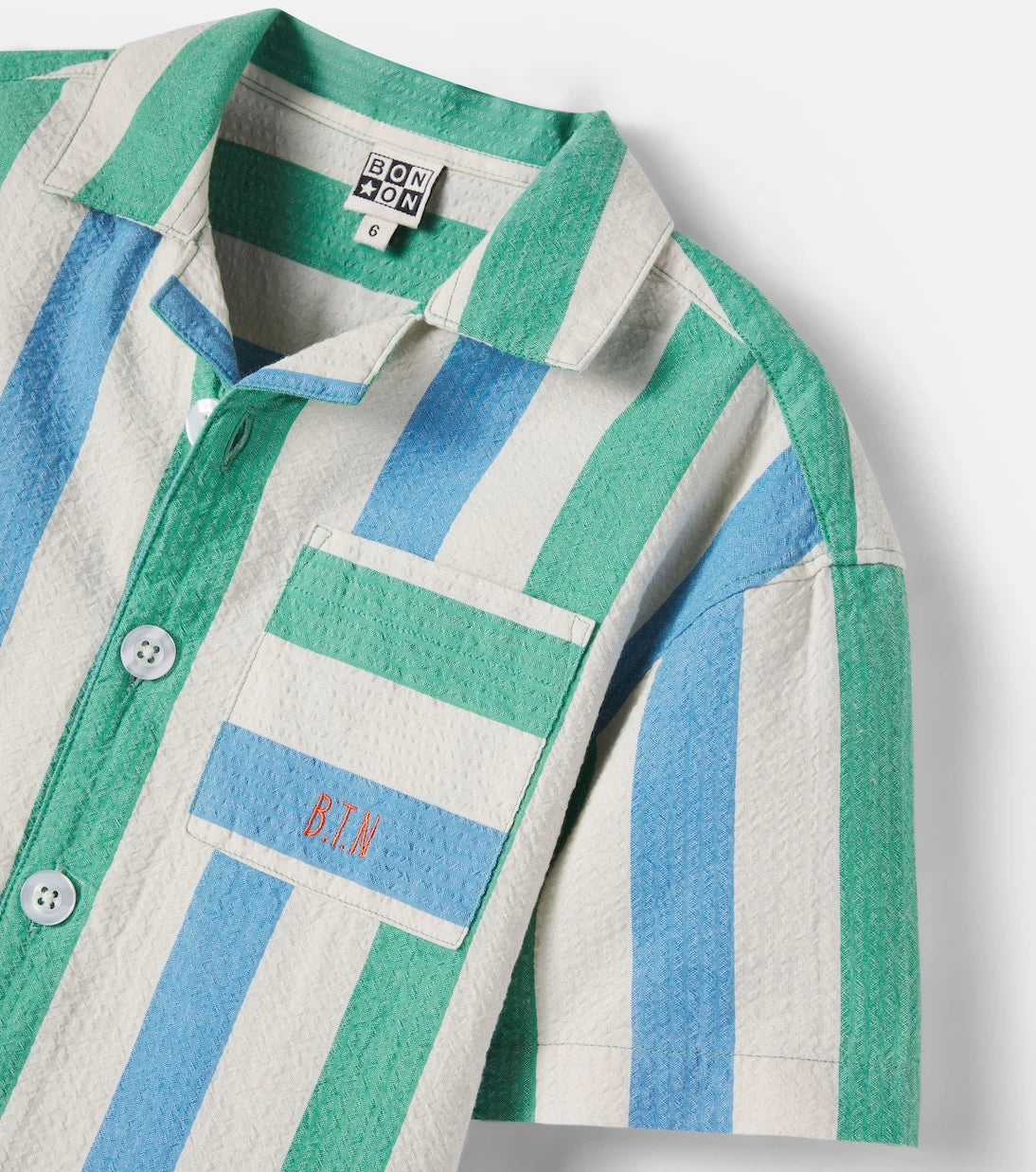 Bonton - Las Vegas striped cotton shirt