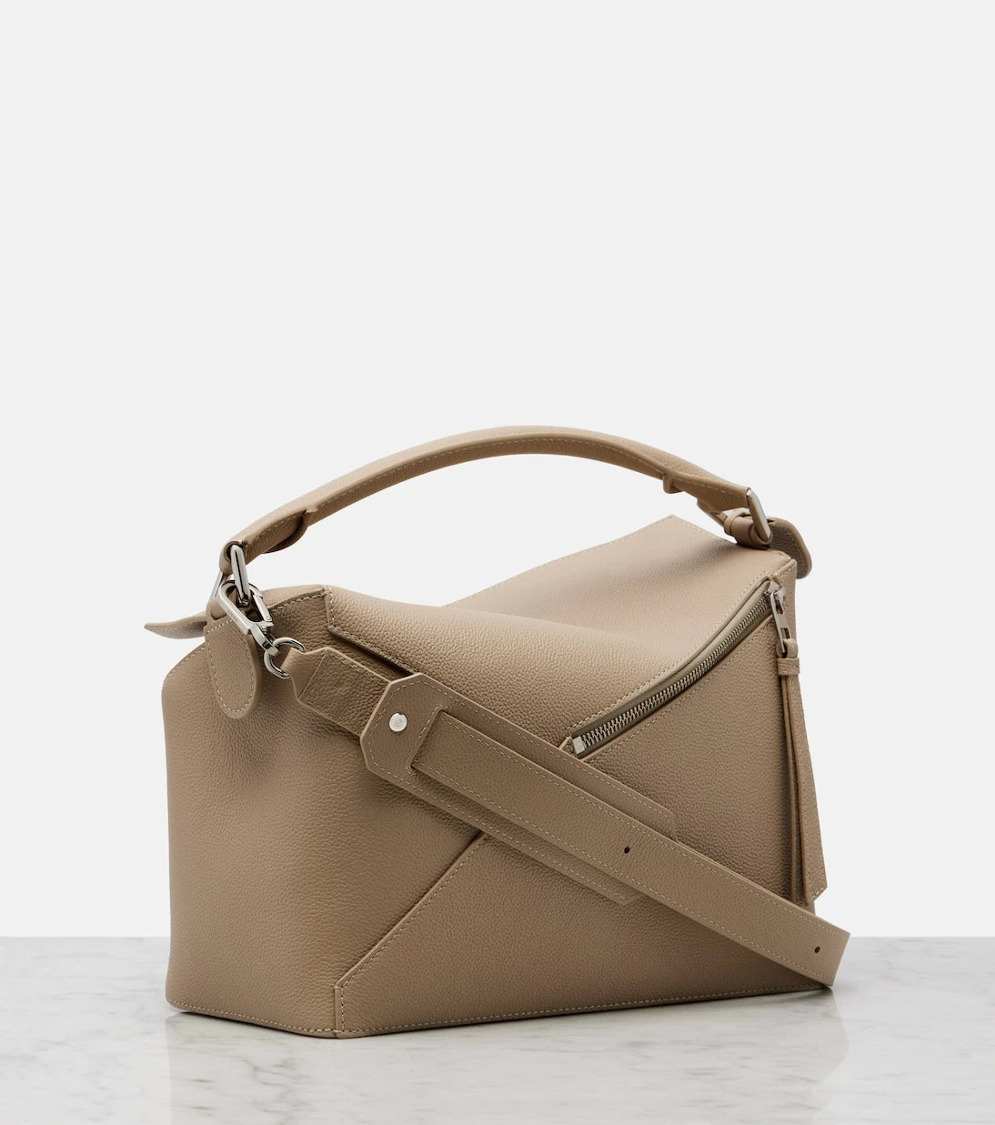 Loewe - Puzzle Edge Medium leather top-handle bag