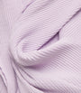 Purple Orbicular Pleats Top
