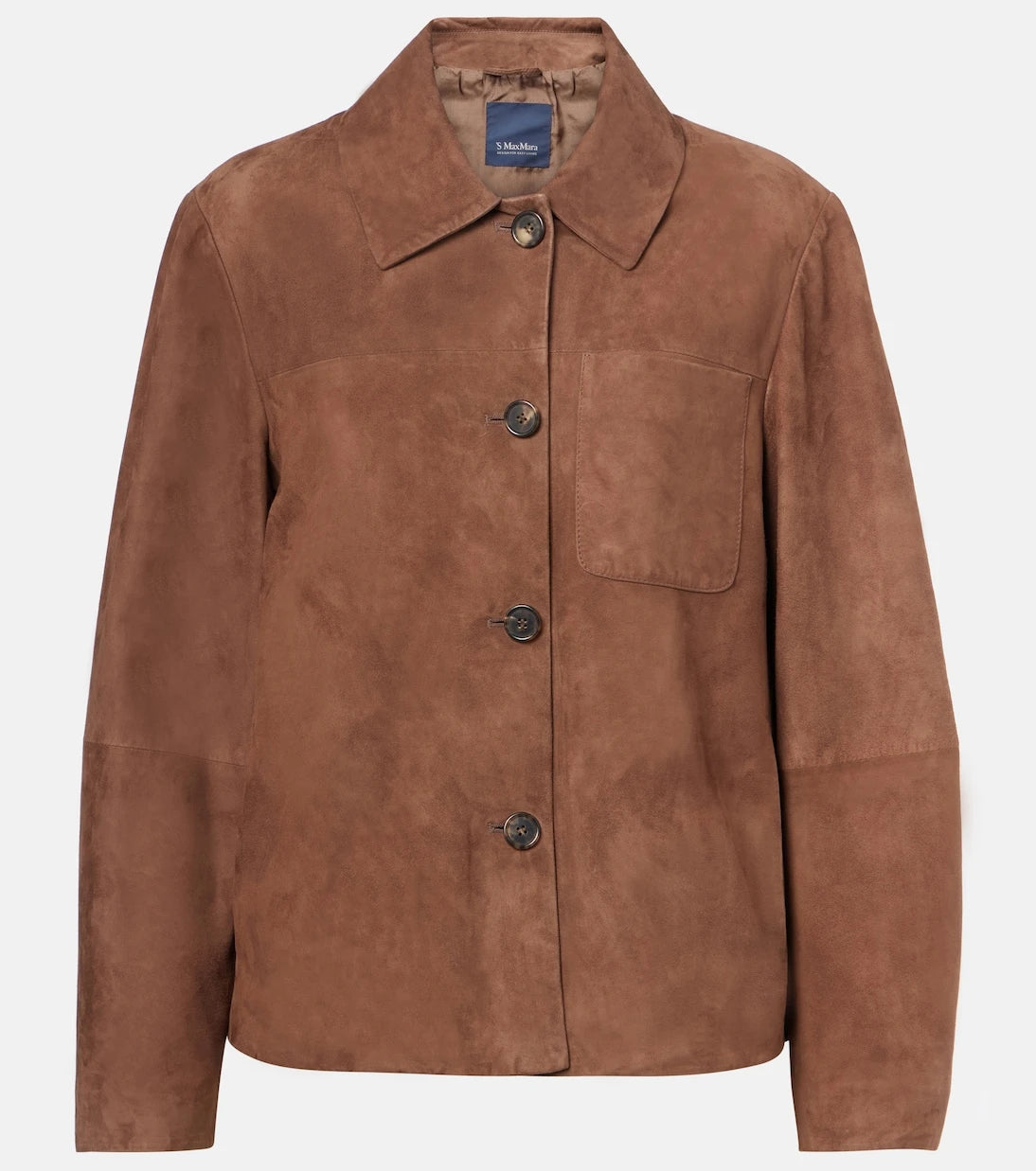 'S Max Mara - Suede overshirt