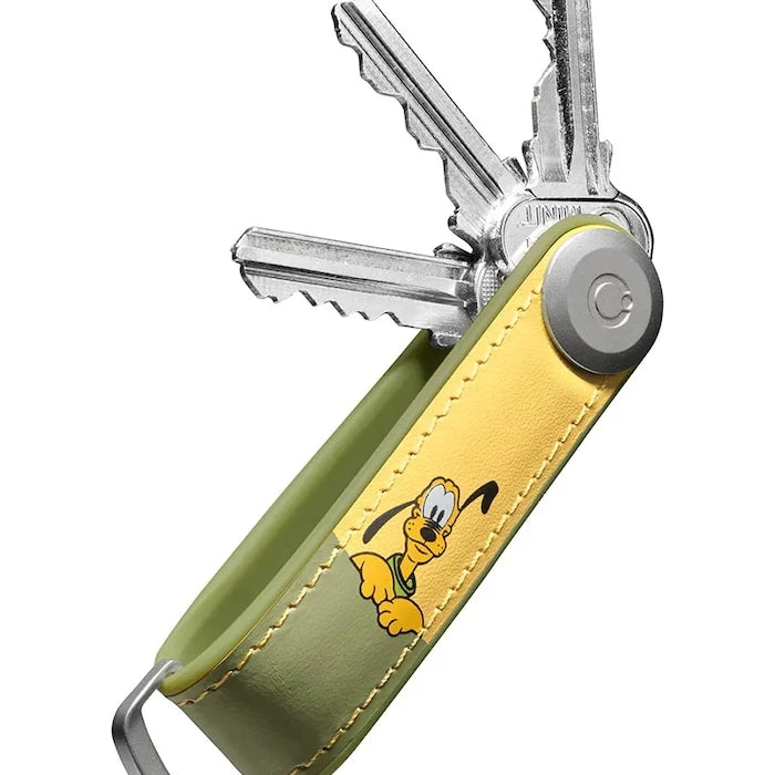 Orbitkey органайзер за ключове от естествена кожа 8,8 x 2 x 2 cm