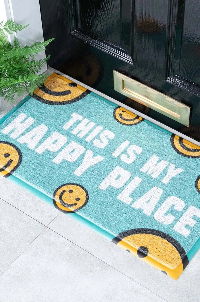 Изтривалка Artsy Doormats Happy Place Doormat