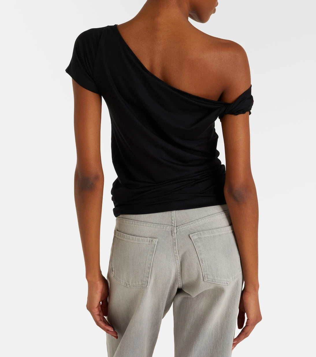 7 For All Mankind - تيشيرت بكتف واحد