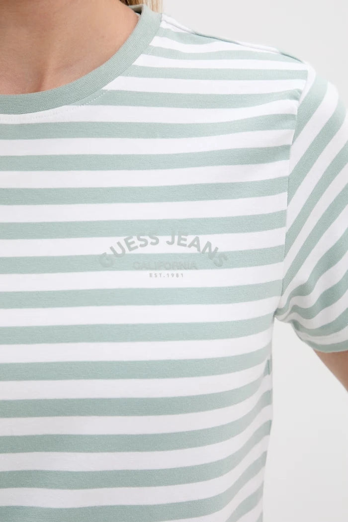 Guess Jeans Basic Kadın Tişört Pamuklu