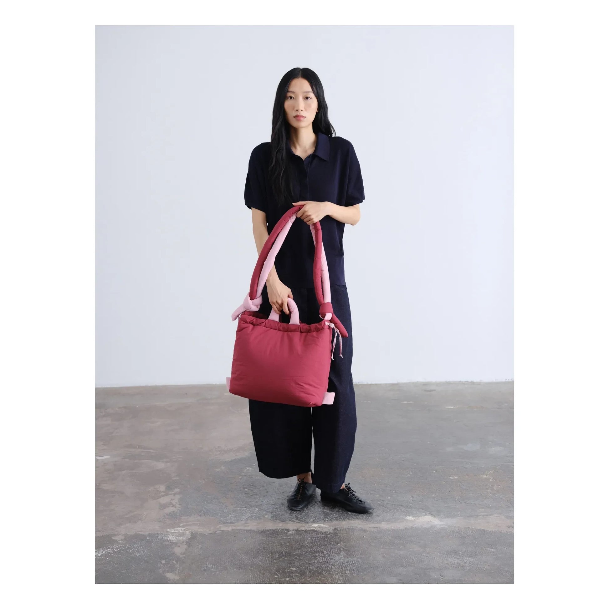 Olend - Ona Soft Bicolore bag | Cherry red