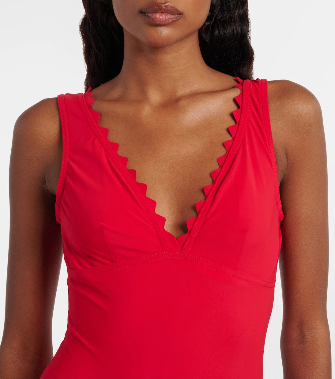 Karla Colletto - Inés scalloped swimsuit