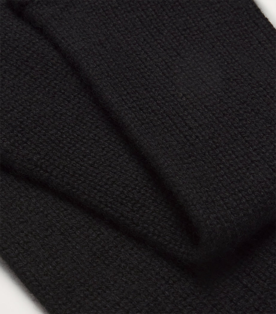 Black Cashmere Gloves