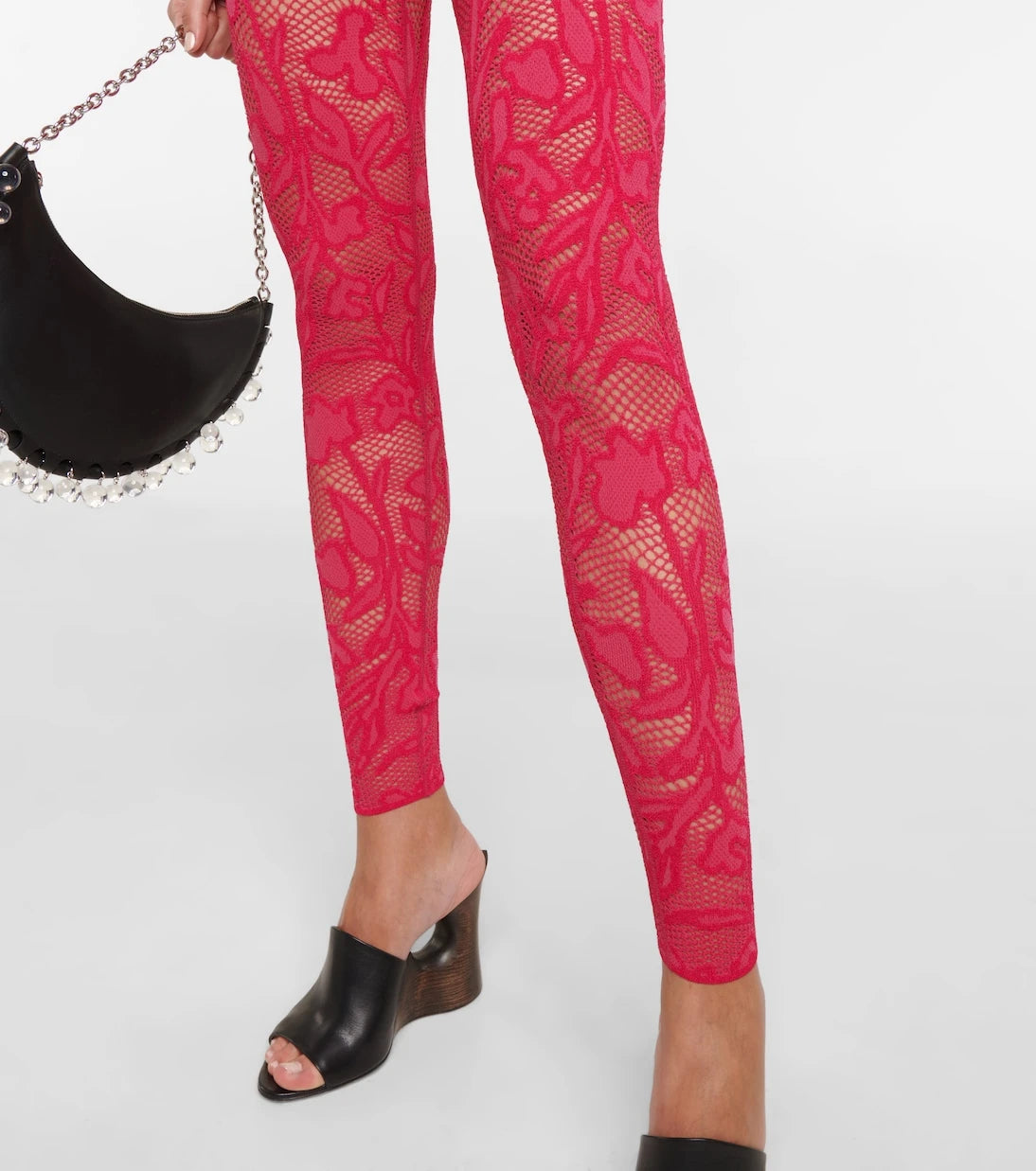 Alaïa - Lace leggings