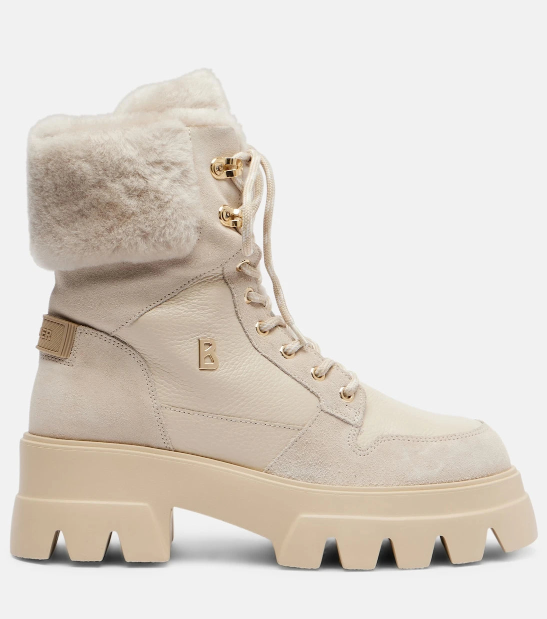 Bogner - Sapporo suede and leather combat boots