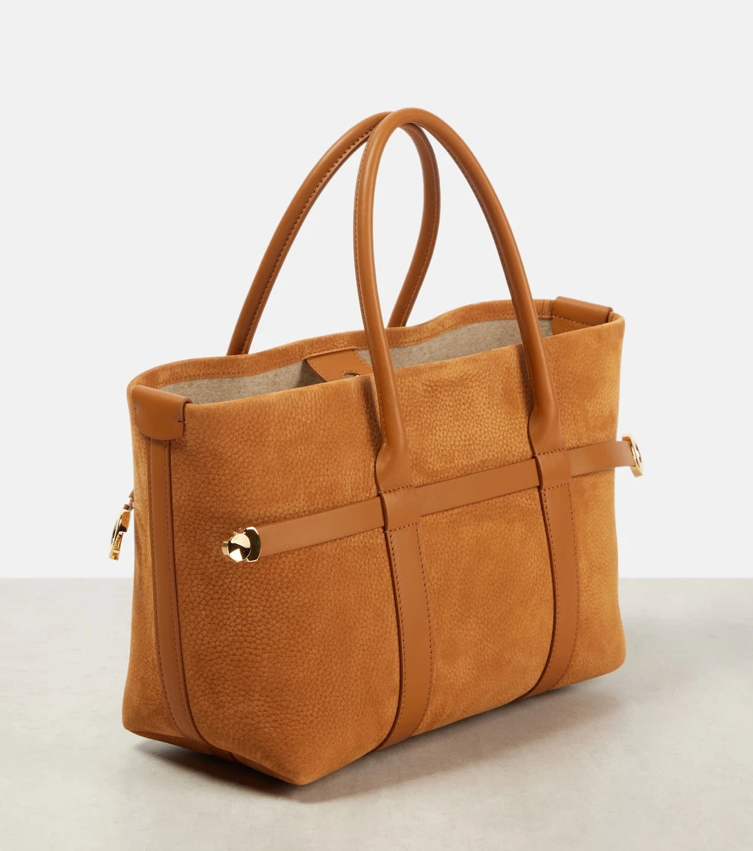 Loro Piana - Ghiera Small leather tote bag